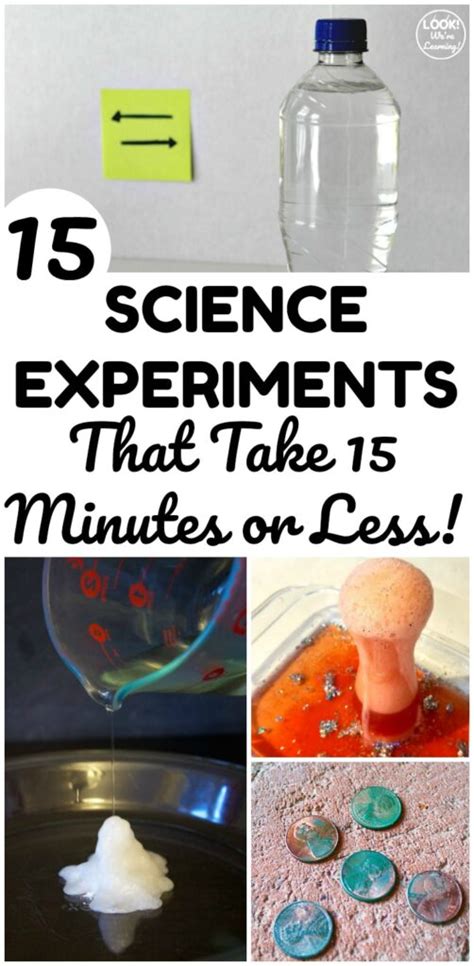 One Minute Science Experiments 的图像结果