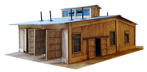 Image result for Free Printable Model Train Buildings