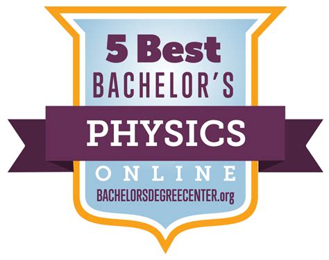 5 Best Online Bachelor's in Physics