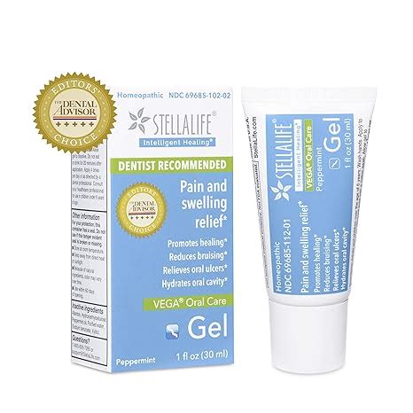 StellaLife VEGA Oral Gel: Dry Sockets, Dry Mouth, Teeth Extraction, Gum ...