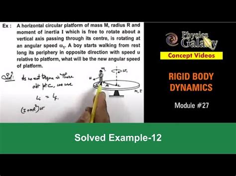 Example-12 on Rotational Motion Video Lecture - Crash Course for JEE ...