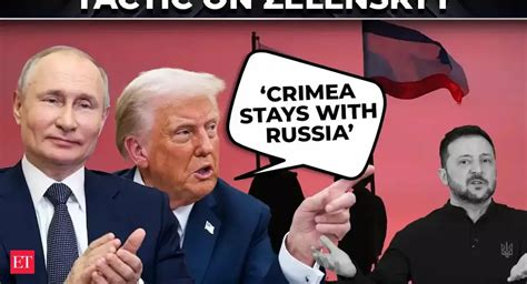 ‘Crimea will stay with Russia’: Trump’s bold pressure on Zelenskyy to ...
