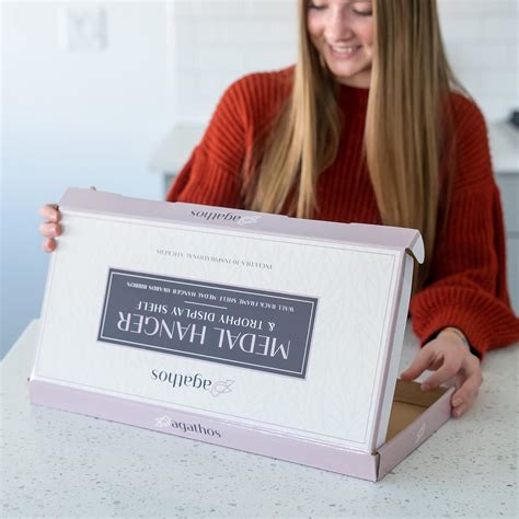 Buy Never Give Up Medal Hanger Display with Shelf - Easy, DIY Install ...