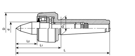 RS PRO | RS PRO Lathe Revolving Centre MT3 | 463-7274 | RS