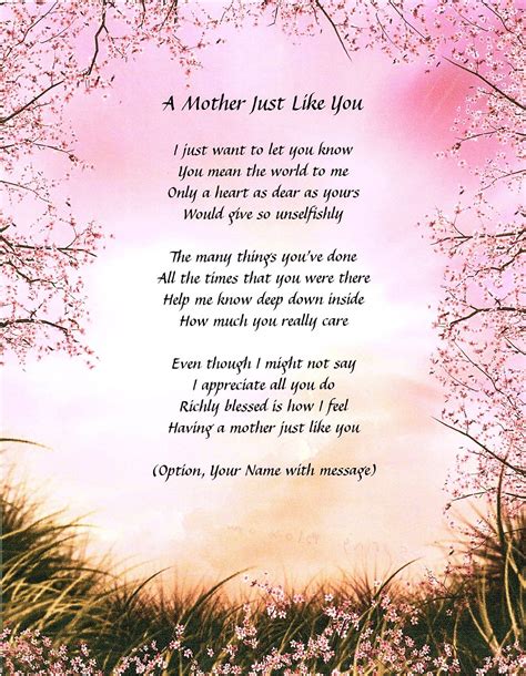 Personalized Poem for MOM - Etsy Canada in 2024 | Mom poems, Mother ...