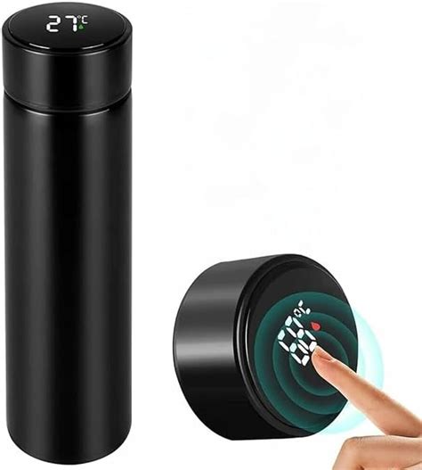Veer Empire Stainless Steel Sports Water Bottle with LED Temperature ...