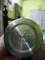 Milton Thermosteel Plain Lid Flask, 500 milliliters, Silver : Amazon.in ...