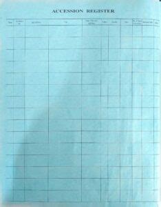 Image result for Accession Number Library Science