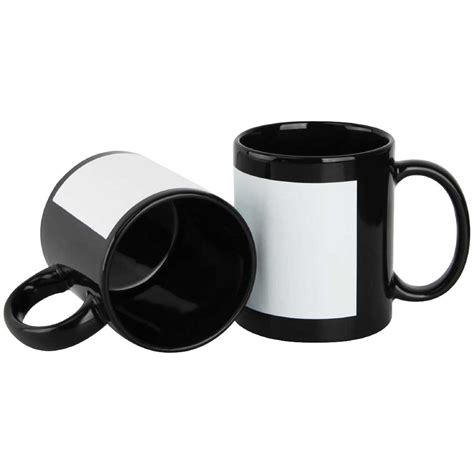Custom Black Ceramic Mugs – 325ml | Personalized Logo Printing Availab ...