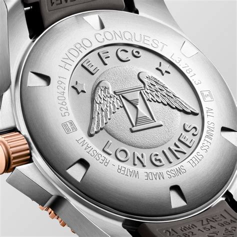 Longines HydroConquest Men Grey Leather Watch L37813789 – Just In Time ...