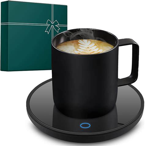 Amazon.com: Mug Warmer, Candle Warmer Plate, 2-Temp Settings Coffee Mug Warmer, Portable Coffee ...