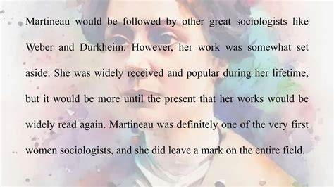 HARRIET MARTINEAU una destacada sociologa | PPT