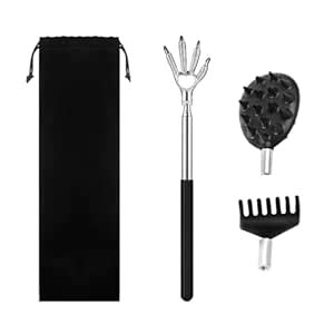 Back Scratcher Stick, Three-in-One Back Scratcher Practical Back ...