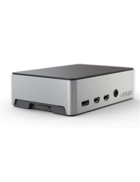 Image result for Flirc Raspberry Pi 4 Case Silver