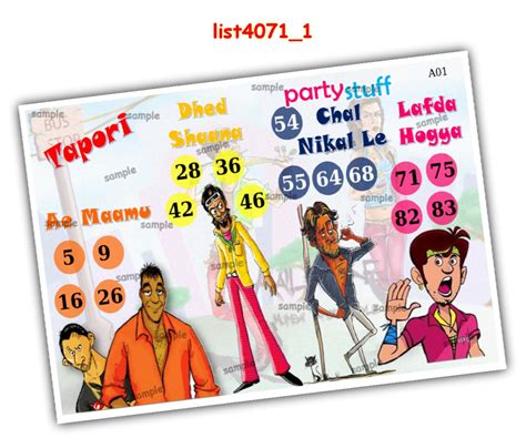 Tapori theme Designs