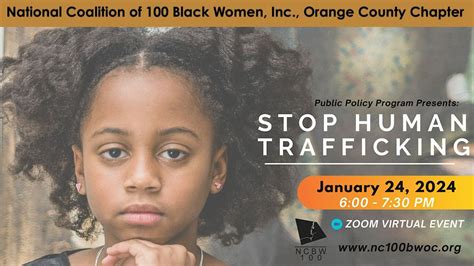 Stop Human Trafficking, January 24 2024 | Online Event | AllEvents