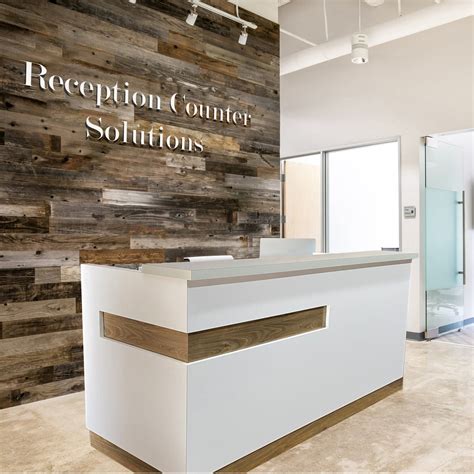 Maddox White Reception Counter | Reception Counter Solutions