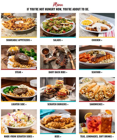 Cheddar's Menu and Deals