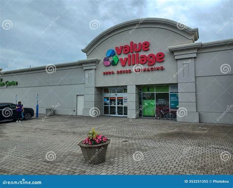 Value Village store sign editorial image. Image of clothing - 353251355