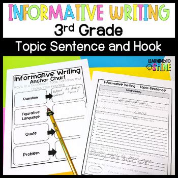 Topic Sentence for Informative Writing 的图像结果