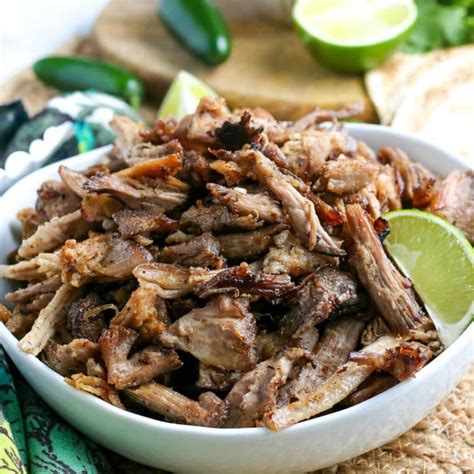Slow Cooker Pork Carnitas(Mexican Pulled Pork) - All Things Mamma