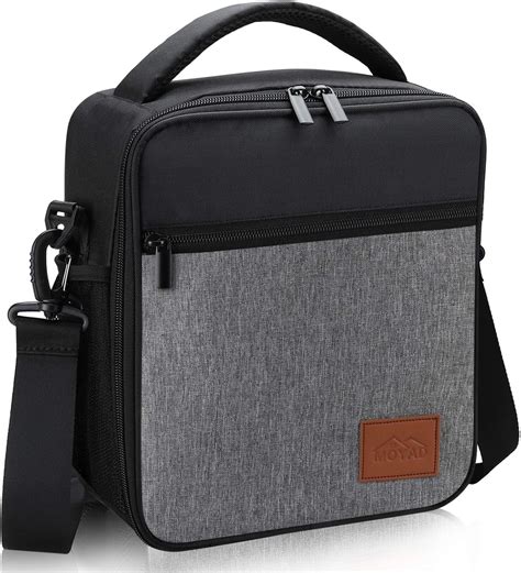 Insulated Lunch Bag for Men Portable Mens Lunch Box Work Waterproof ...