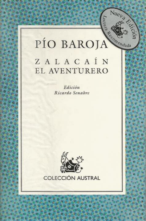 Zalacain El Aventurero : Baroja: Amazon.in: Books