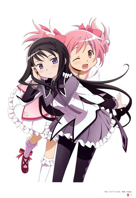 วอลเปเปอร์ : Mahou Shoujo Madoka Magica, Kaname Madoka, Akemi Homura ...