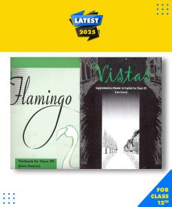 NCERT Flamingo And Vistas Supplementary Reader Textbook In English Core ...