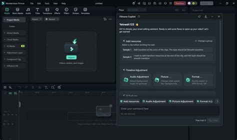 How to Use AI in Wondershare Filmora: Guide to AI Copilot, Smart Cutout ...