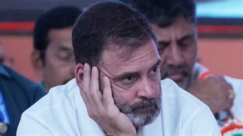 Rigging charge after loss is absurd: Poll body rubbishes Rahul Gandhi's ...