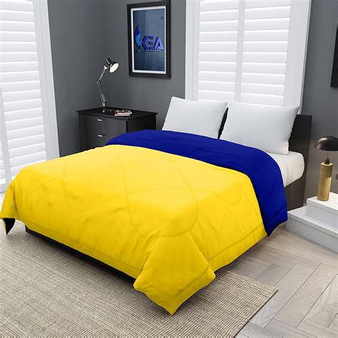 KEA Microfibre Reversible Single Bed Comforter/Duvet for All Weather ...