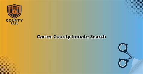Carter County Inmate Search