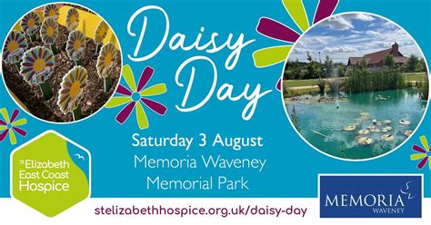 Daisy Day, Memoria Waveney Memorial Park, Beccles, 3 August 2024 ...