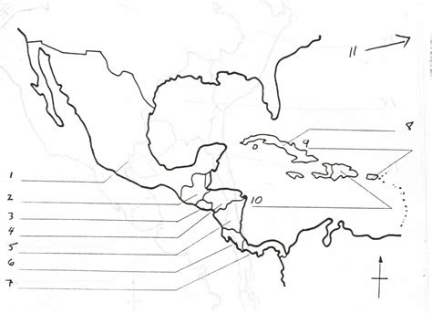 Free Printable Blank Map of America [USA] pdf | World Map With Countries