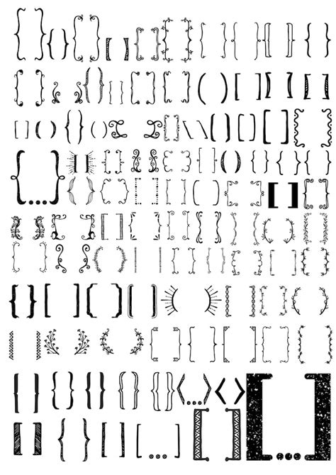 Bracket design Vectors - Download Free High-Quality Vectors from ...