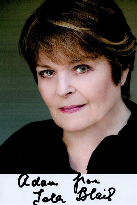 Bid Now: TV Film British Actress Isla Blair Hand signed 6x4 Colour ...