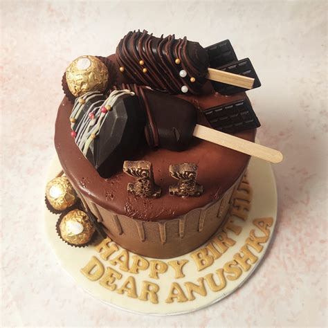 Chocolate Drip Cake | Chocolate Hearts Cake | Chocolate Popsicle Cake ...