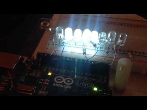 Image result for LED Binary Counter Using Arduino Uno R3