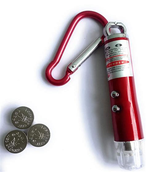 YASH ENTERPRISES 3 in 1 LED Flashlight + Torch Key Chain + Laser ...