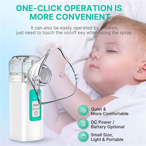 Buy Portable Nebulizer, Nebulizer Machine for Adults & Kids, 2 Modes ...