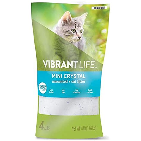 Vibrant Life Cat Litter Ultra Premium Crystals 4Lb - Odor Control