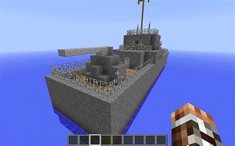 Image result for Minecraft Small Warship Tutorial