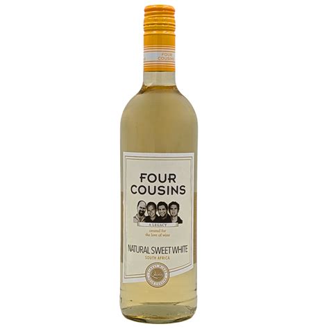 Four Cousins Natural Sweet White - South African Wines