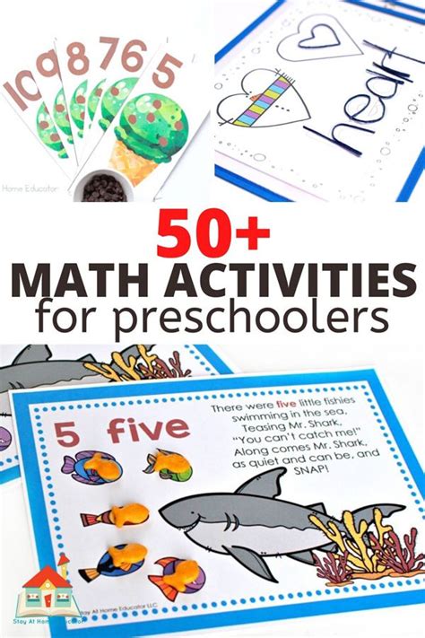 Preschool Math Activities 的图像结果
