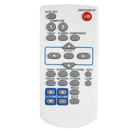 Buy InTeching CXZS Projector Remote Control for Eiki LC-XB250A, LC ...
