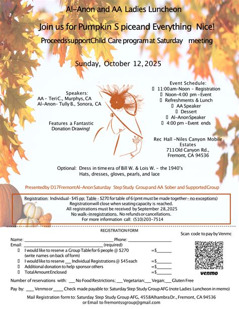 Al-Anon and AA Ladies Luncheon - Al-Anon District 15