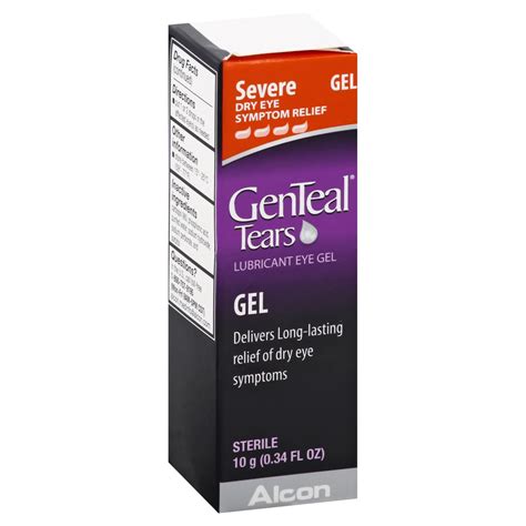 GenTeal Tears Genteal Lubricant Eye Gel - Shop Eye drops & lubricants ...
