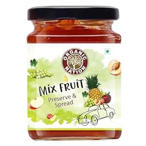 Organic Nation MIXED FRUIT CONSERVE - JAM - Rich in Calcium, Iron and ...