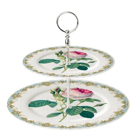 Vintage Rose Two Tier Cake Stand Gift Box – Mon Dimora